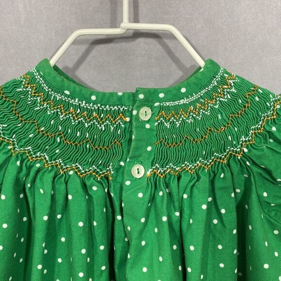 Handmade Halloween Pumpkin 🎃 Baby Infant Girl Dress. Size 12M - Picture 4 of 4